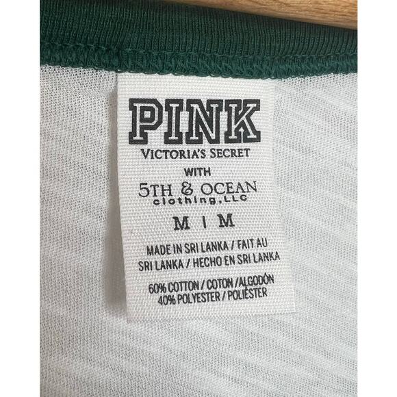 Victoria's Secret PINK Women's Michigan State Spartans MSU Tank Top Size Medium - Picture 6 of 10